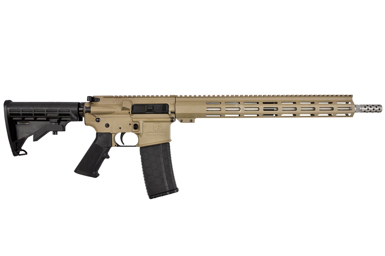 Great Lakes Firearms GL-15 223 Wylde AR-15 Rifle with Dark Earth Cerakote Finish 1 A16
